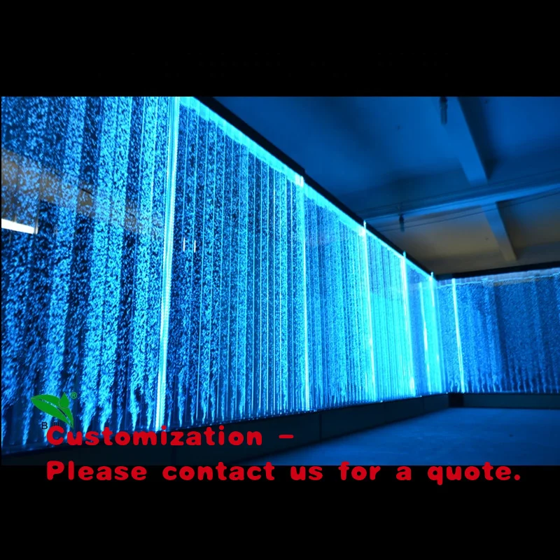 

custom.Good Quality Luxury Lighting Acrylic Bubble Wall Used Nightclub Furniture Sale