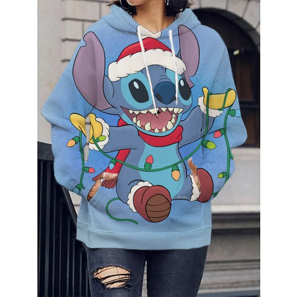 Fashion Autumn Winter Sweater Disney Christmas Fashion Hoodie Winter Women\'s Hoodie Pullover Women\'s Hoodie Children\'s Hoodie