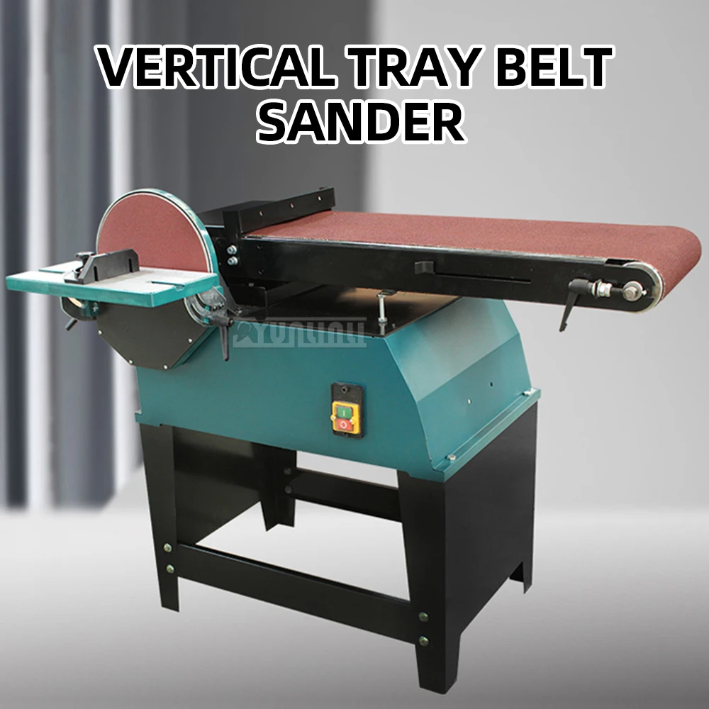 Sand tray strap machine, stand-up and adjustable speed, household grinder, special polishing brushing