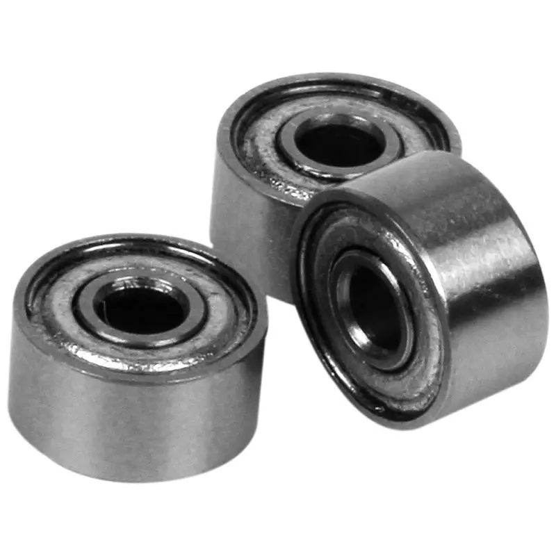 

10Pcs Miniature Rubber Sealed Metal Shielded Metric Radial Ball Bearing Model: 692 ZZ 2X6x3mm