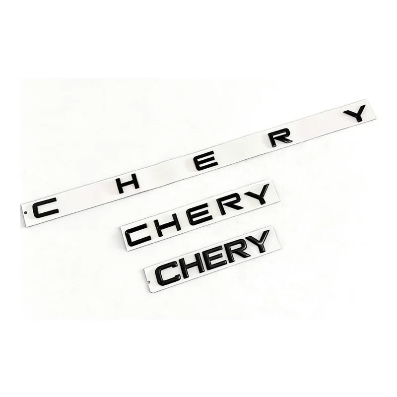 CHERY letter badge car stickers for CHERY chery sign letter alphabet original rear trunk labels car tail refit car accessories