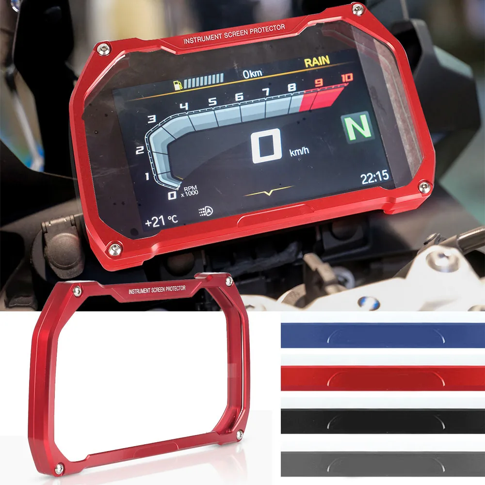 

For BMW S1000RR S1000XR S 1000 S1000 RR S1000 XR 2020 2021 Motorcycle Glare Shield Meter Frame Screen Instrument Protector Cover