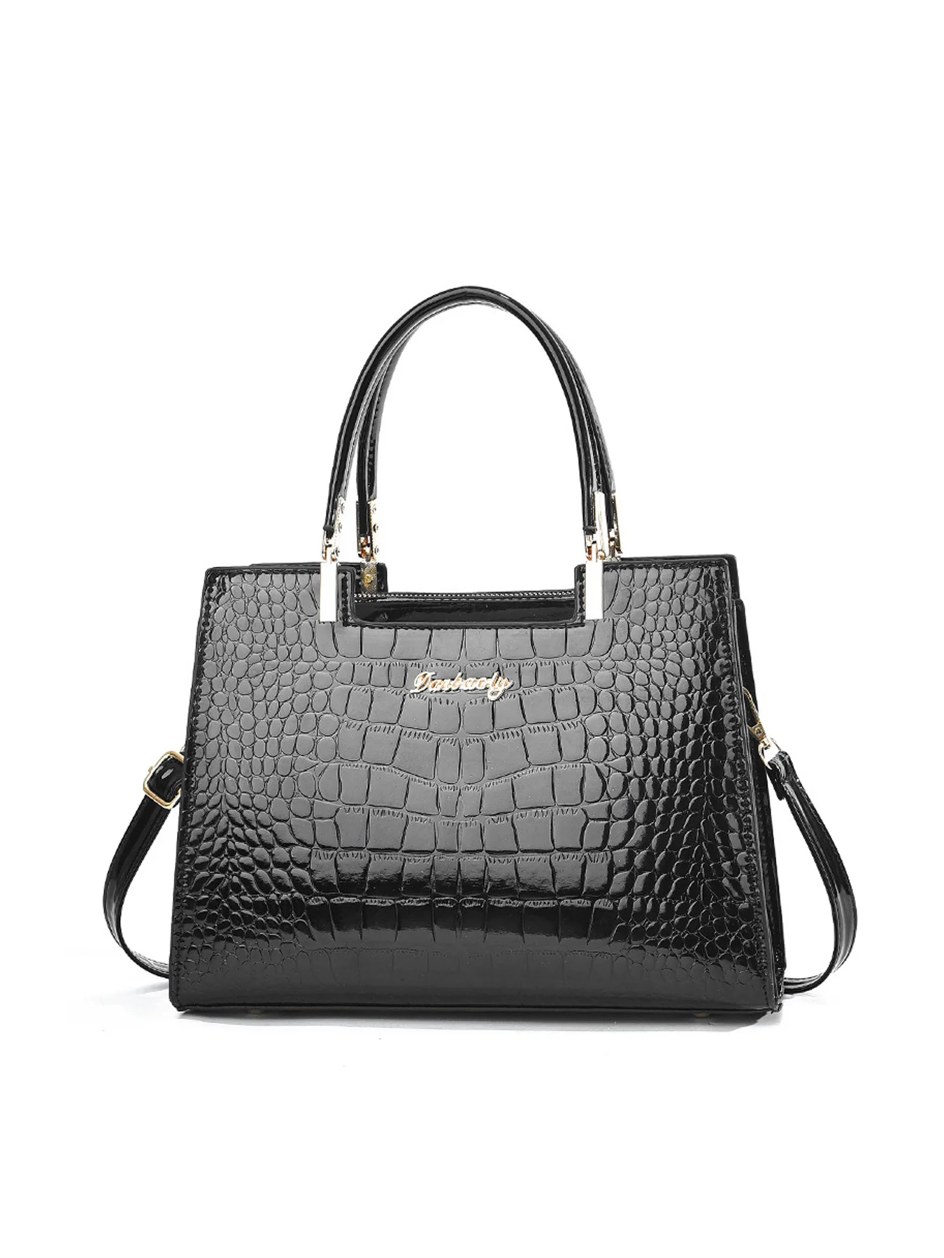 Tote 2024 new fashion tote bag women bag bag one shoulder cross-body bag alligator pattern woman bag