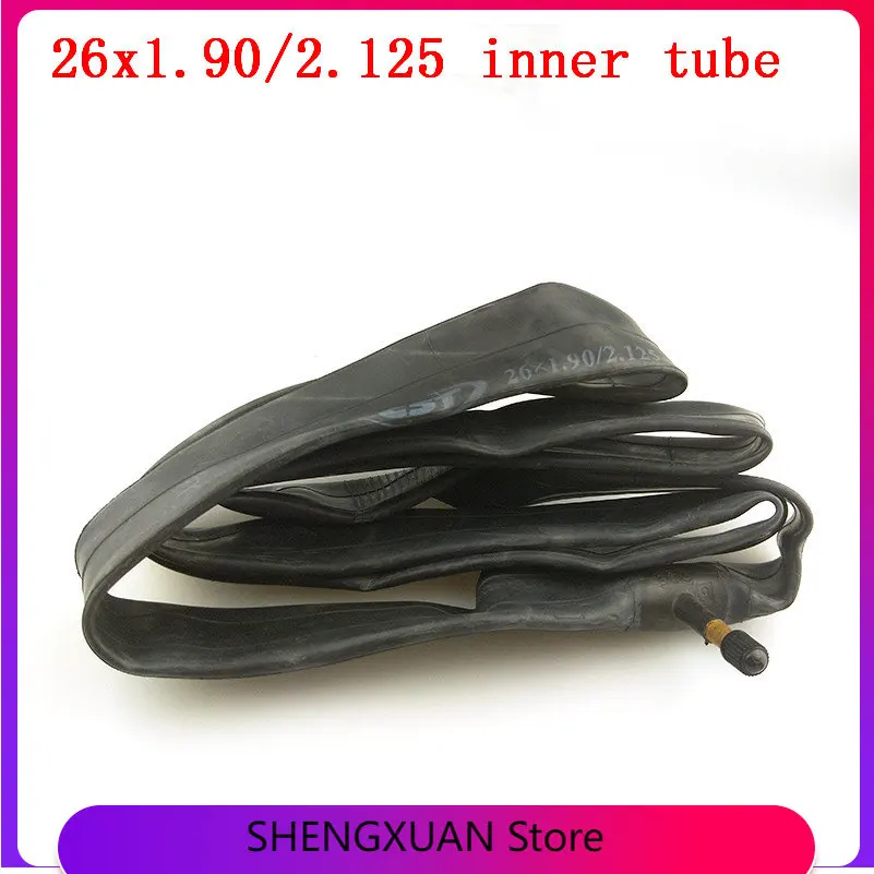 free shipping High quality 26 inch Bicycle inner tube 26x1.90/2.125 26*1.9/2.125 Schrader Presta mountain bike tire tubes