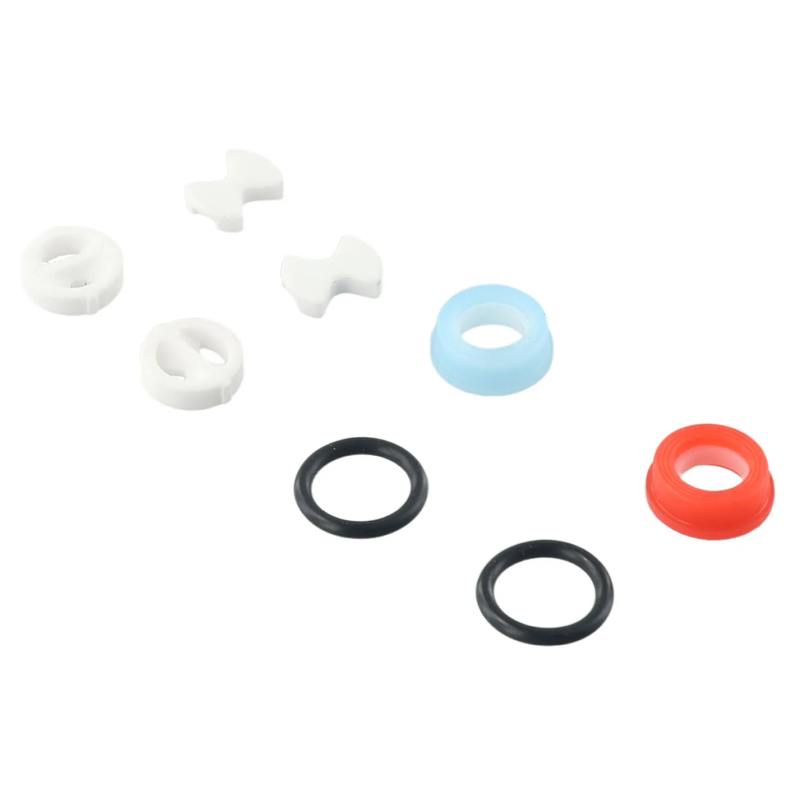 1/2 inch Tap Cartridge Ceramic Disc Replacement Kit with Two Ceramic Discs Two Silicone Washers Two O-Ring Gaskets
