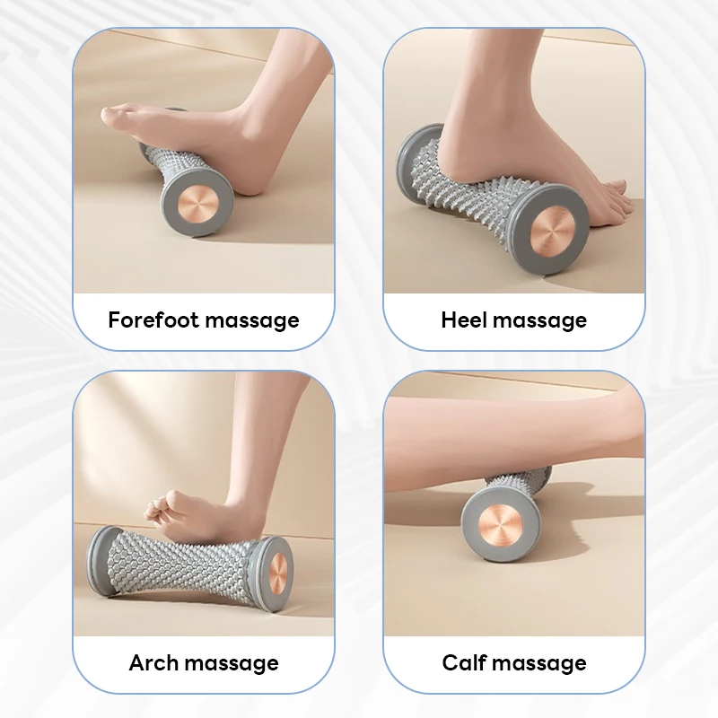 Foot Massager Massage Roller Yoga Massage Ball Plantar Fascia Roller Muscle Foot Massager Health Relaxation Arch Pain Relief