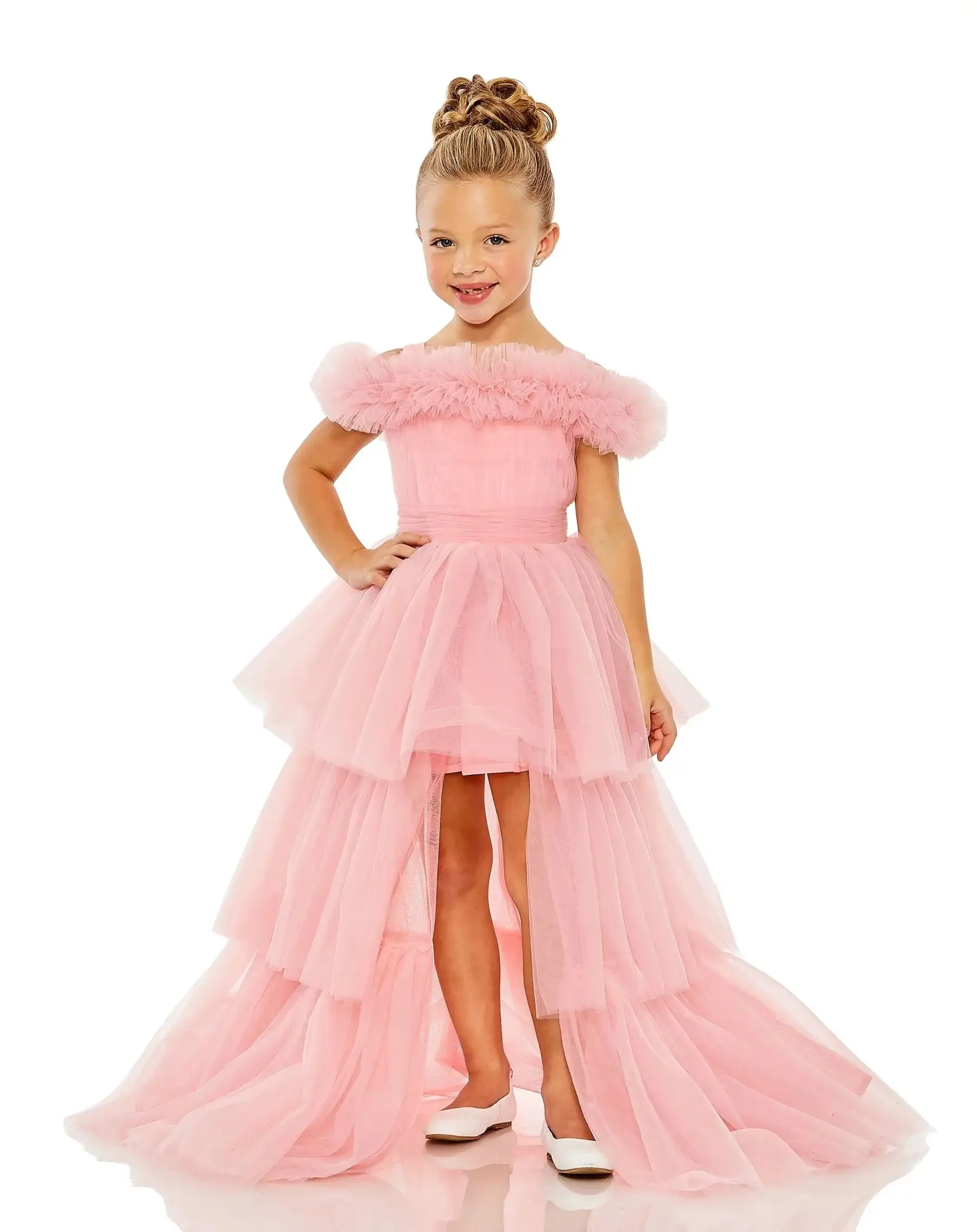wedding-brithday-ball-lovely-flower-girl-dress-quality-pink-layering-tulle-fluffy-sweet-ruffles-tiered-mesh-for-kids-gowns