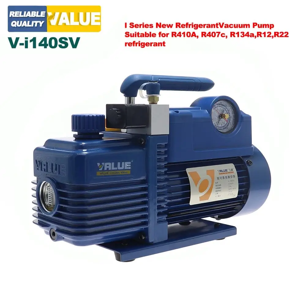 

New V-i140SV 2L Vacuum Pump for Automotive AC & Refrigeration Repair, 220V/50Hz