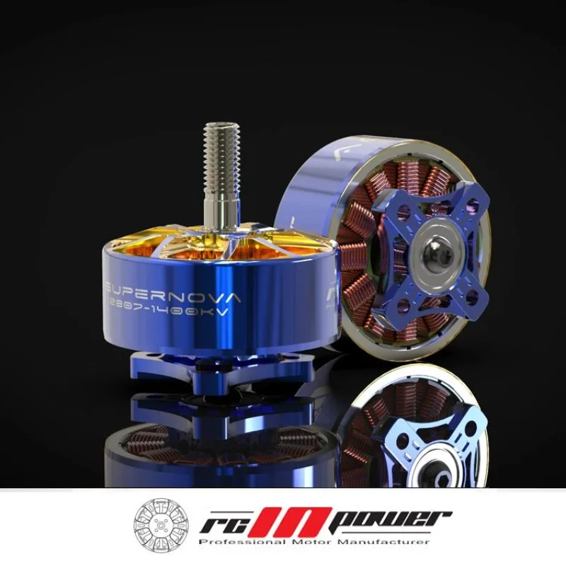 RCinpower AOS 2807 محرك بدون فرشاة 7 بوصة 4-6s قوة عالية وثبات عالي مناسب لطائرات السباق الطائرة الفاخرة FPV #2