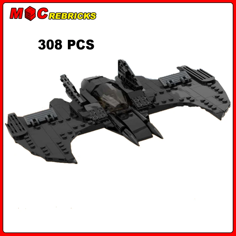 

MOC Space War Series The Batwing (2023 Edition) Model DIY Assembling Bricks Building Blocks Boys Puzzle Toys Kids Xmas Gifts