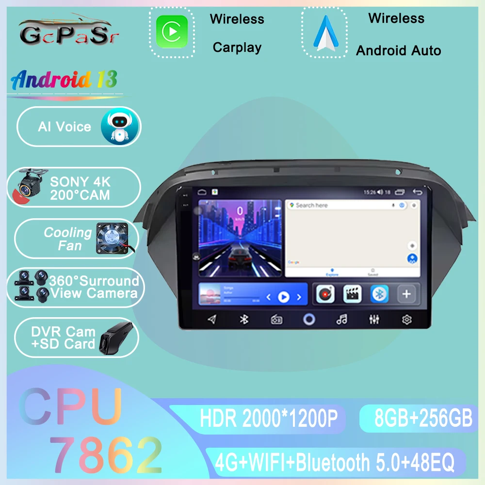 

Android 13 For Honda Acura MDX 2007 - 2013 Multimedia GPS Car Player Navigation Stereo Radio DVD Video Screen Carplay Dash Cam