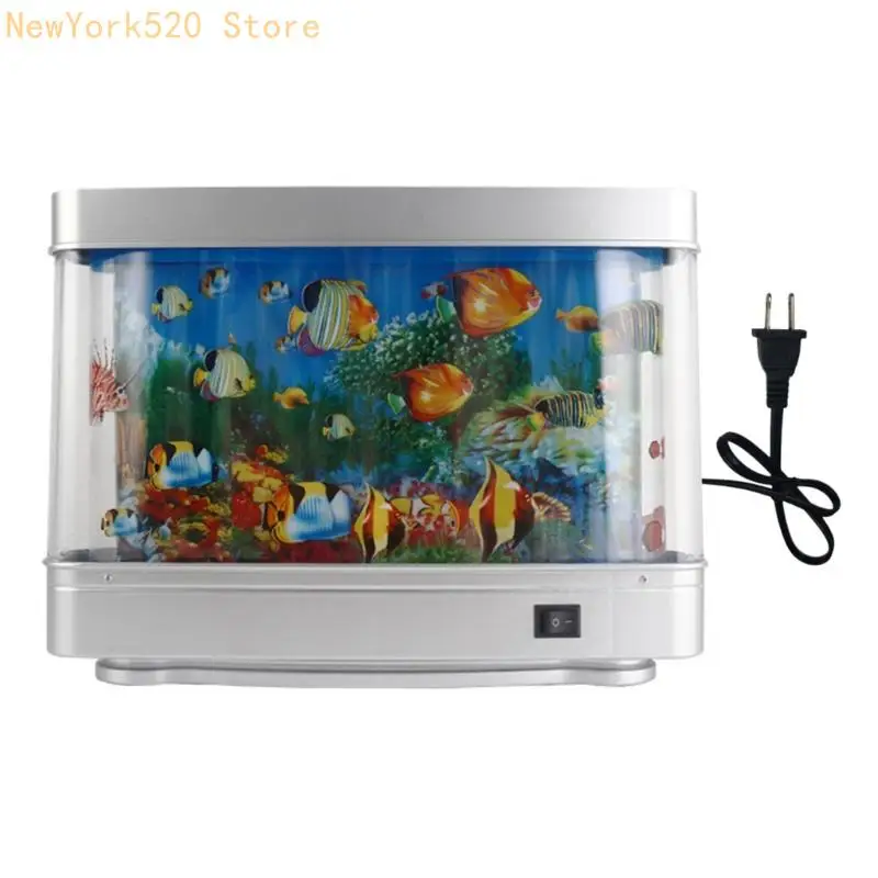 

N84C LED Aquarium Lamp With Sea Vibing Decorative Moving Aquarium Lamp