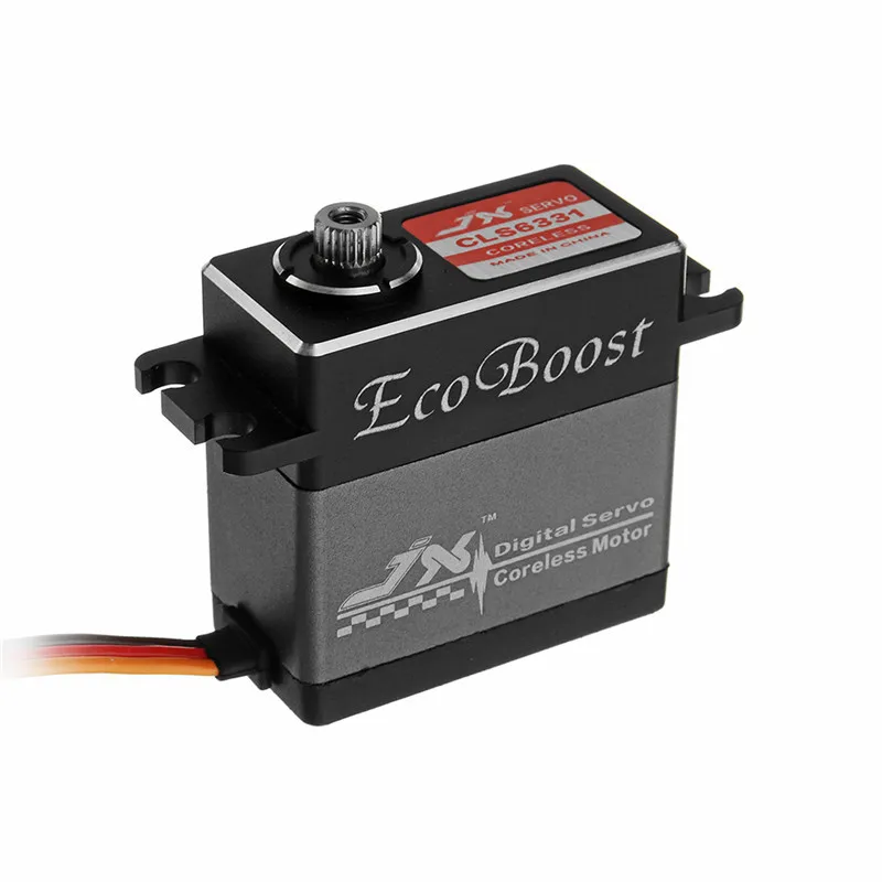 JX Ecoboost CLS6331 30KG High Torque Servo 180 Degree CNC Shell Metal Gear Coreless Digital Servo For RC Car Robot Drone Parts