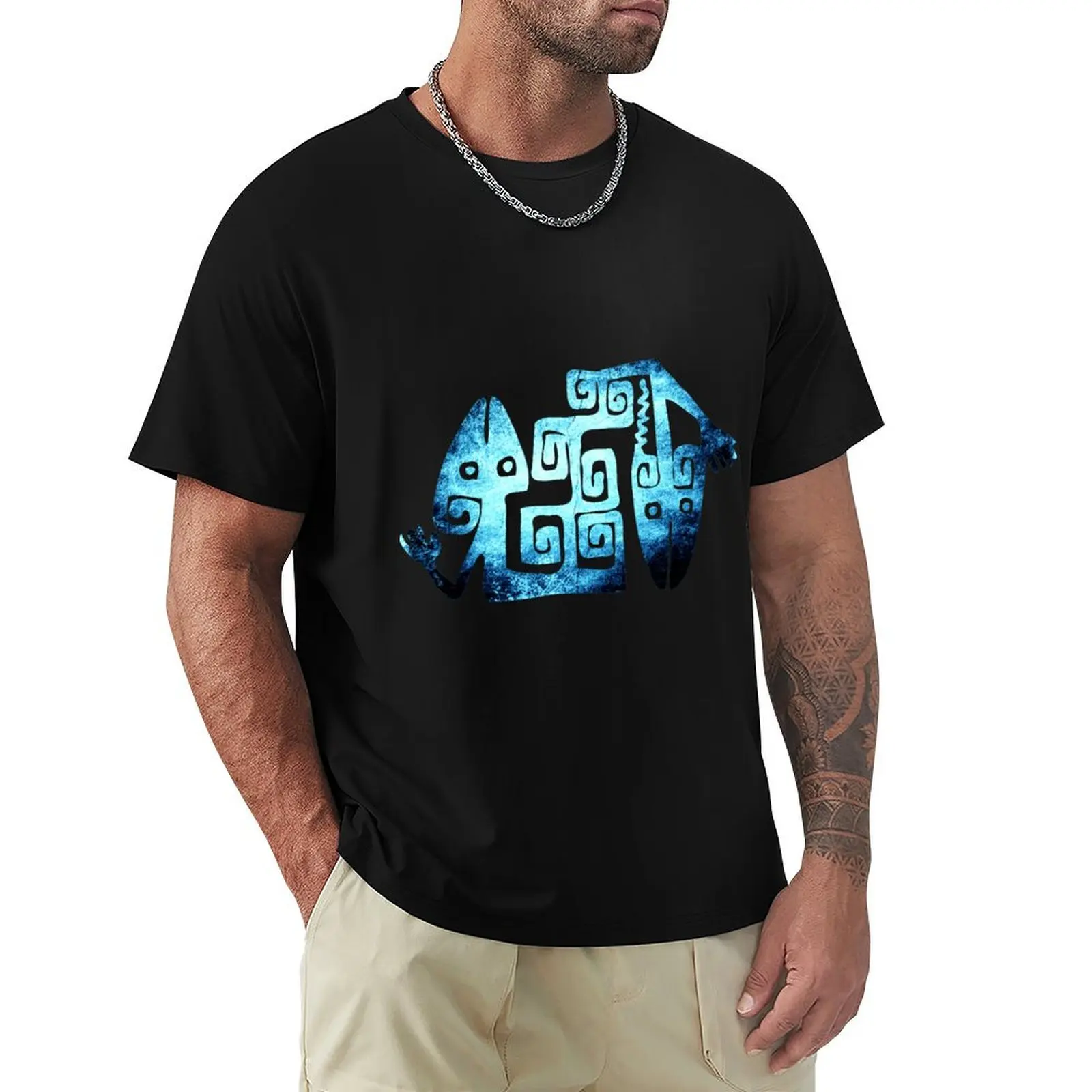

Lizard Primitive T-Shirt Casual Loose Short Sleeve Tee for Men