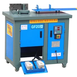 GF20 Portable Electric Steel Bending Machine 380V Hydraulic Rebar Bending Machine Bendable Bar Diameter 20mm