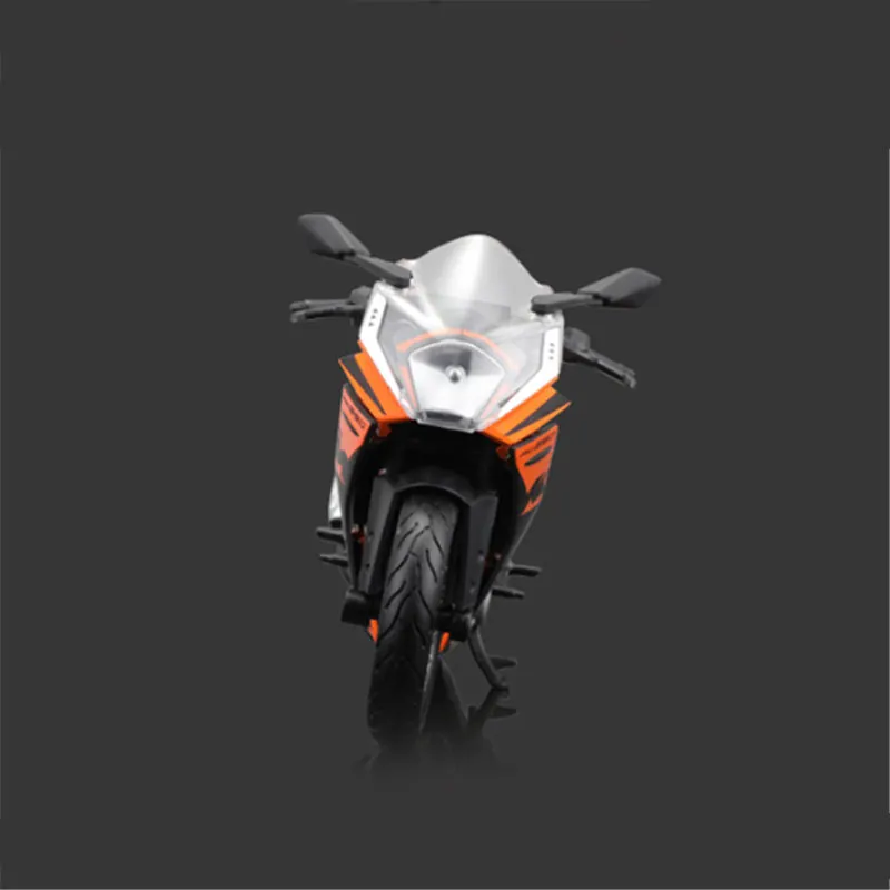 Bburago 1:12 KTM RC 390 Alloy Racing Motorcycle Model Diecast Metal Street Sports Motorcycle Model Collection Childrens Toy Gift