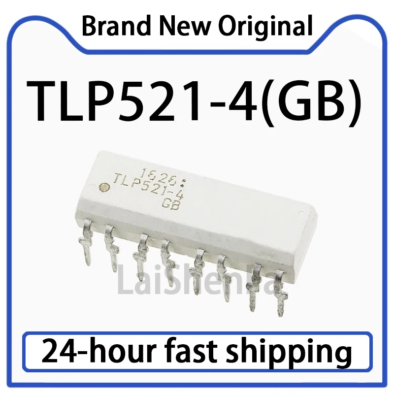 10PCS TLP521-4(GB) Direct Insertion DIP-16 Quad Optocoupler Chip/transistor Output Original Stock