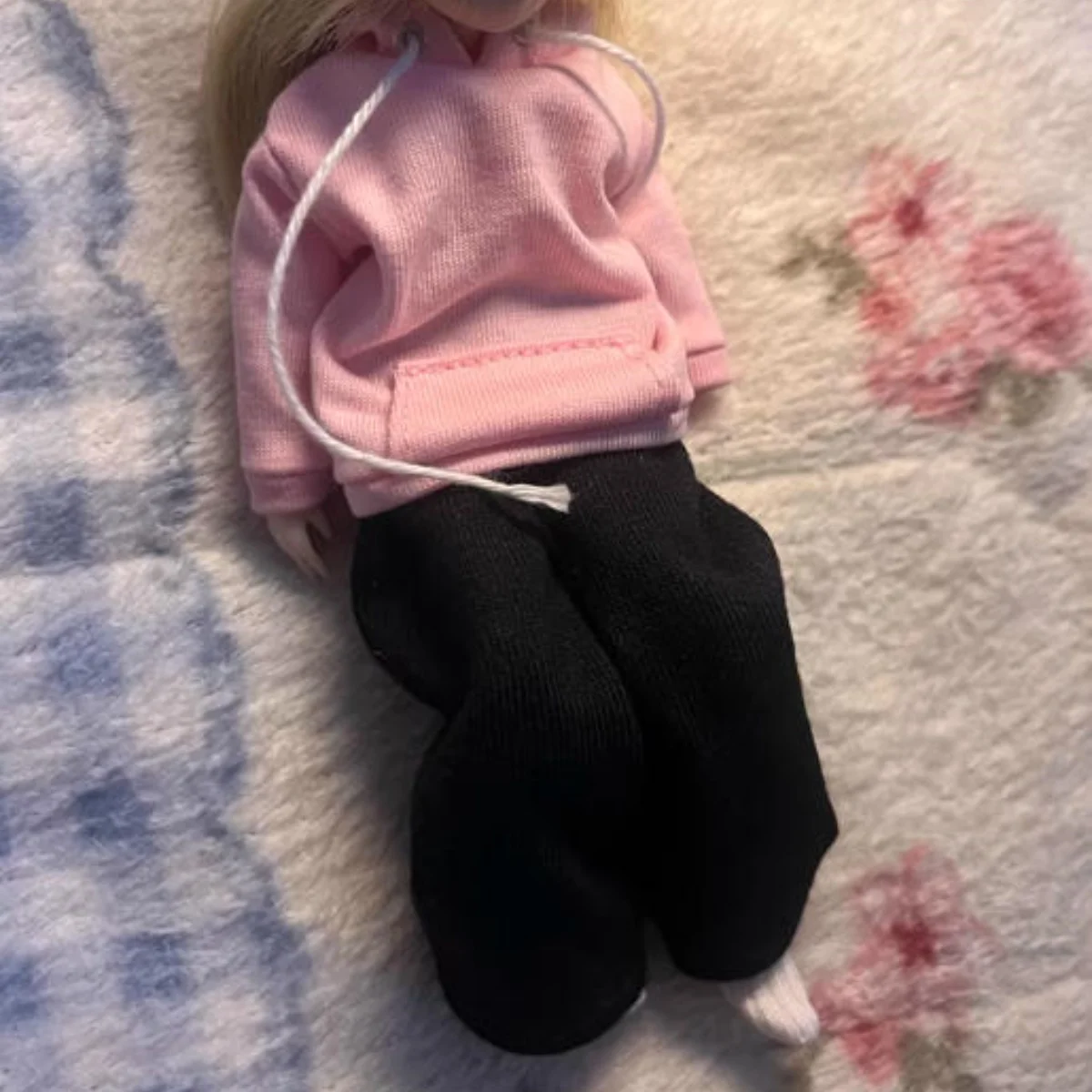 

1/12 Scale Casual Basic Versatile Solid Color Drawstring Hooded Sweatshirt For 6inchs BJD Asi 3.0Action Figure Body Model