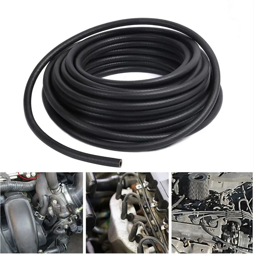 ID 3/4/5/6/8/10/12mmPetrol Diesel Rubber Tube Flexible Engine Pipe Fuel Hose High Pressure Automobile Pipe For Motorcycle