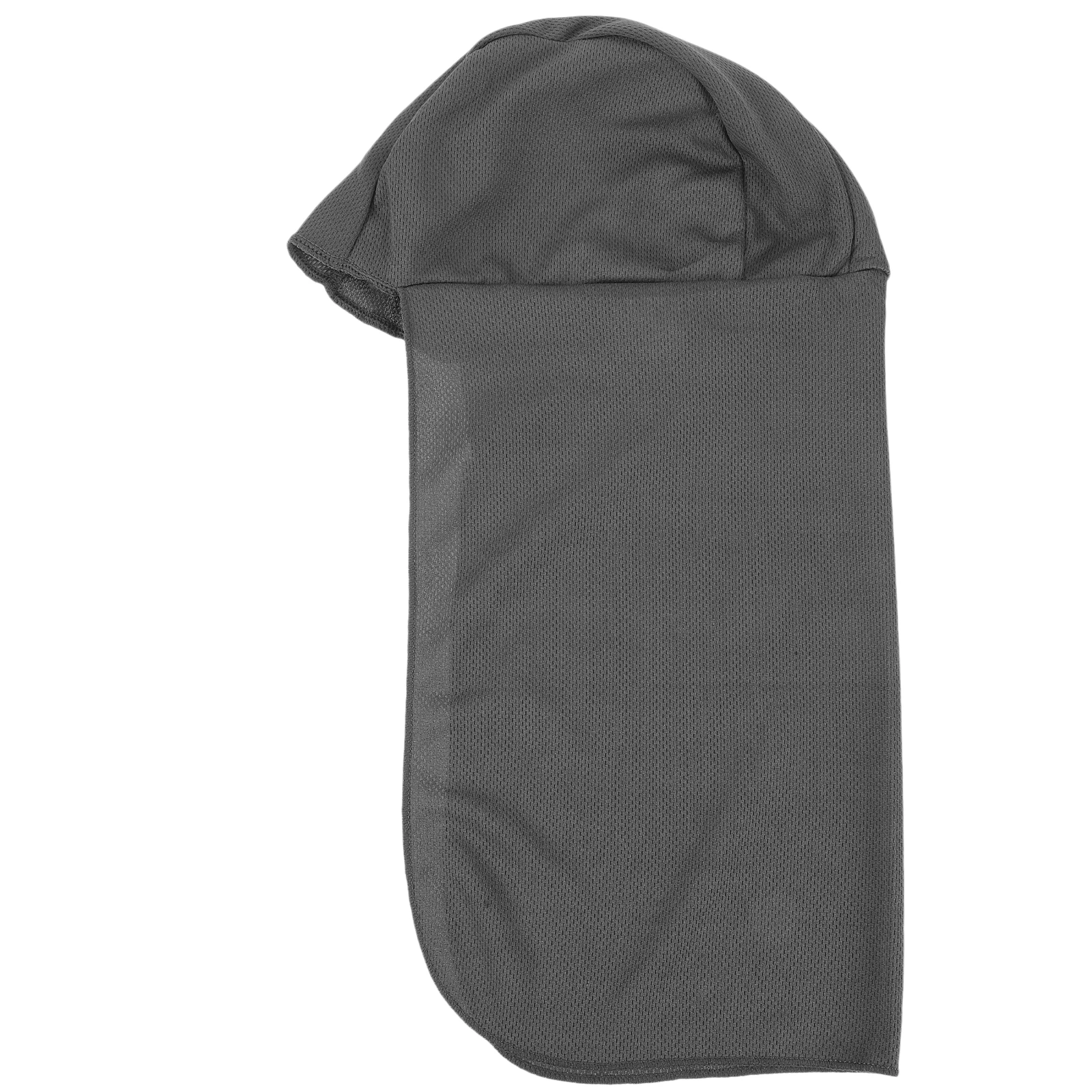 

2pcs Sun Hats Wide Brim Neck Protection Cooling Cap Dark Grey Breathable Mesh Fabric Outdoor Travel Camping Fishing Riding
