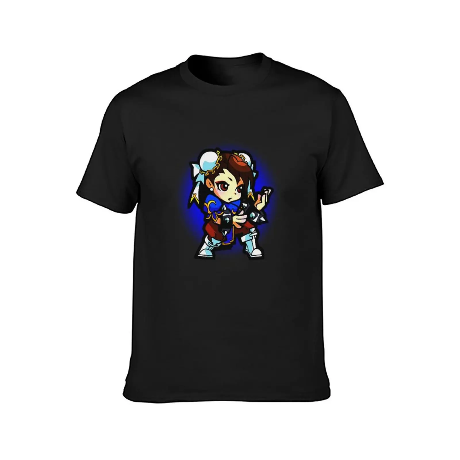 Puzzle Spirit: Chun-li T-Shirt tops for a boy sports fans korean fashion mens t shirts casual stylish