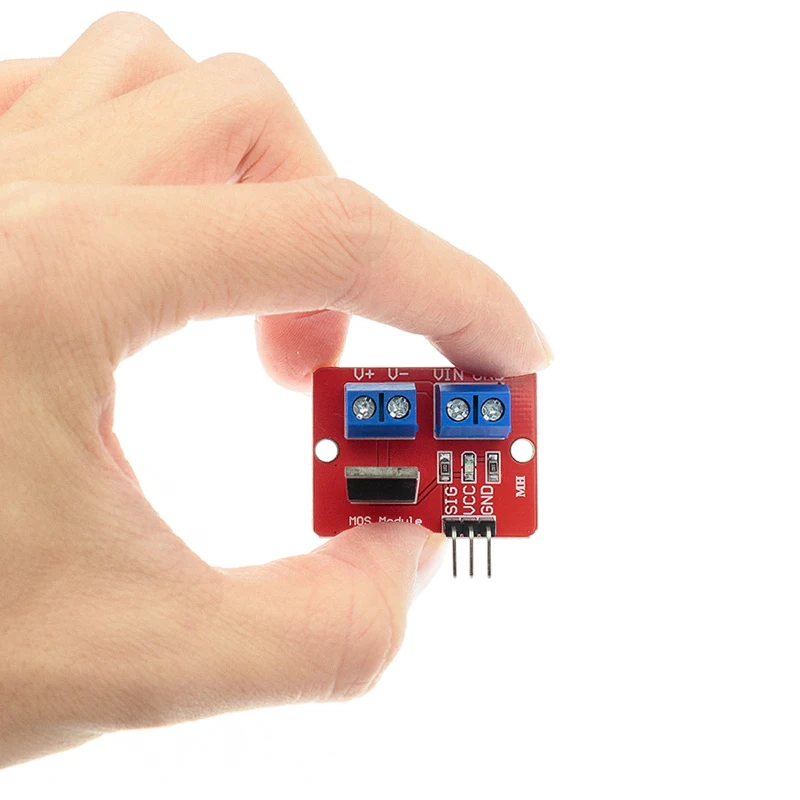 Picture 6: 1 Piece/5 PCS 0-24V Top Mosfet Button IRF520 MOS Driver Module For Arduino MCU ARM Raspberry Pi