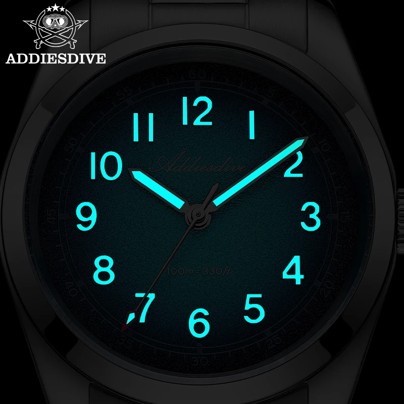 ADDIESDIVE Luxury Men Quartz Watch, Waterproof