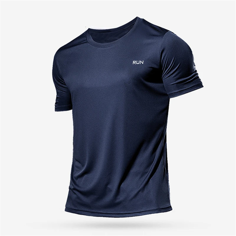 

Running Shirts Football Shirts Mens Jersey Sportswear Mens Jogging T-Shirts Quick Dry Compression Sports T-Shirt Fitness-S