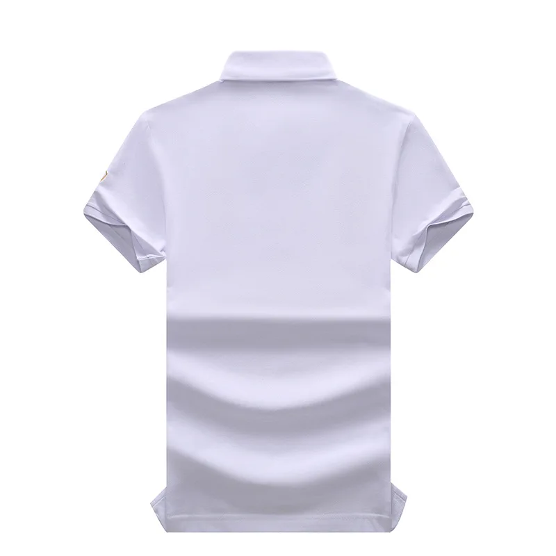 New Polo Shirts for Men Cotton Dubai-inspired Embroidery, Short Sleeve Fashionable Golf Sporty Plus European Sizes 7XL Tshirts