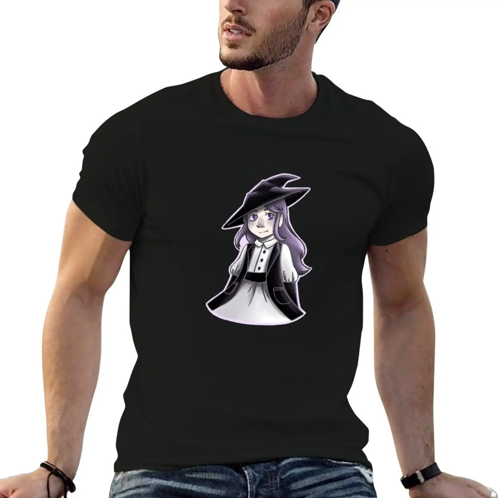 

Little Witch T-Shirt summer clothes anime t shirts man t shirt mens t shirts casual stylish