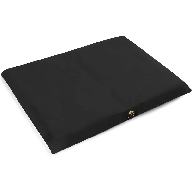 

Organic Meditation Mat Zabuton/Floor Pillow - 3 & 4 Inch Thickness Options - Prevents Knees & Legs Pain