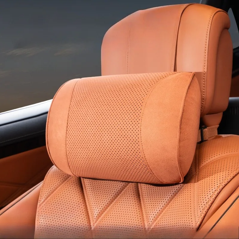 

Universal Car Seat Headrest Neck Pillow, 3D Ergonomic Travel Neck Rest, Soft Fluffy Comfortable Neck Support Protection