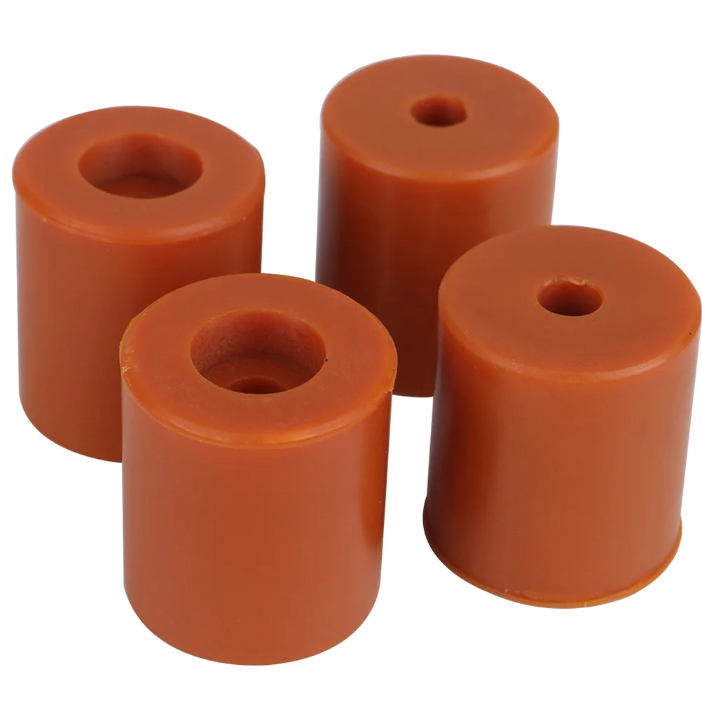 

4Pcs Premium Silicone Leveling Columns Heat Bed Buffer for 3D Printing Accessories Ender 2 10 10S Leveling Part Brown