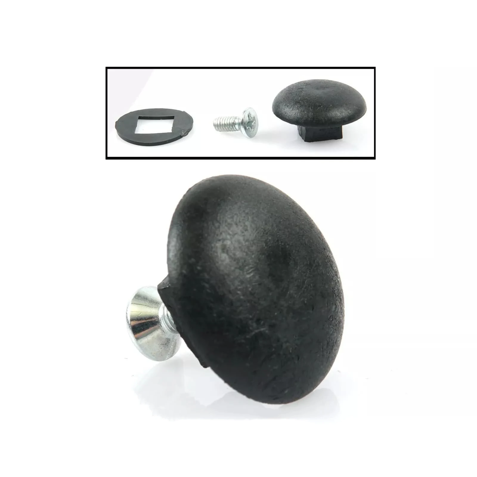 

1pc Car Window Mounting Black Clip With Screw For Peugeot Partner Citroen Berlingo Syngergie OEM2839777 Car Accessories