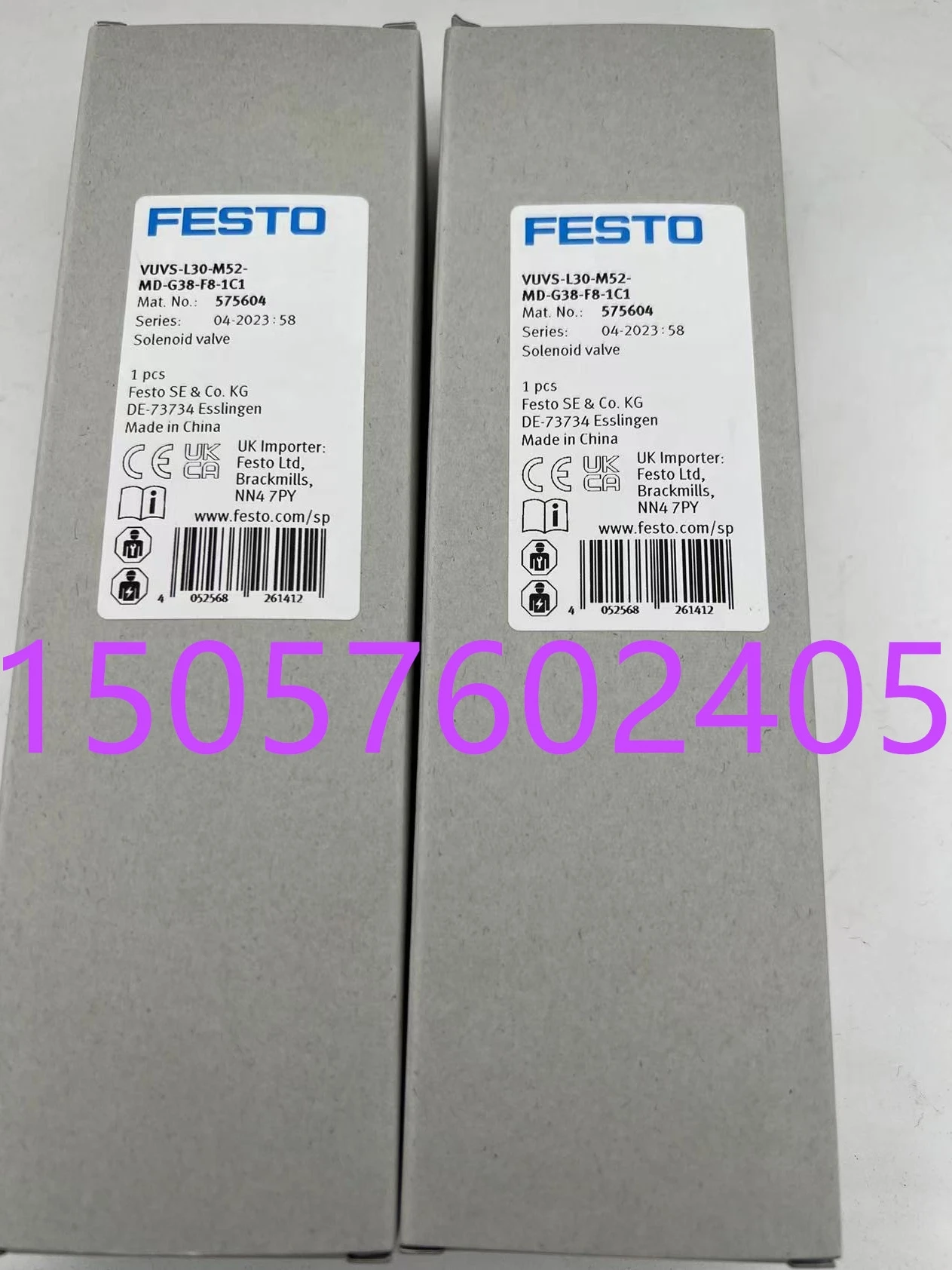 

Festo Solenoid Valve VSVA-B-P53E-H-A2-1C1 546707 Stock