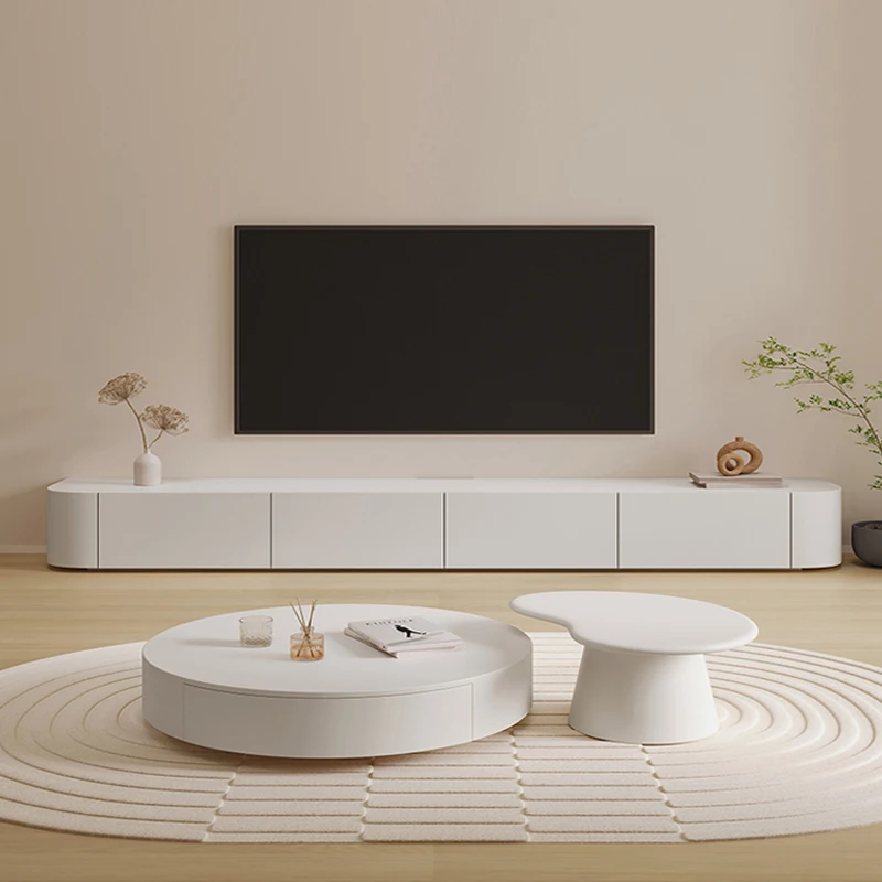 

Wooden Modern Tv Stands Large Entertainment Showcase Drawer Living Room Support Tv Stands Designer Muebles Para Hogar Furniture