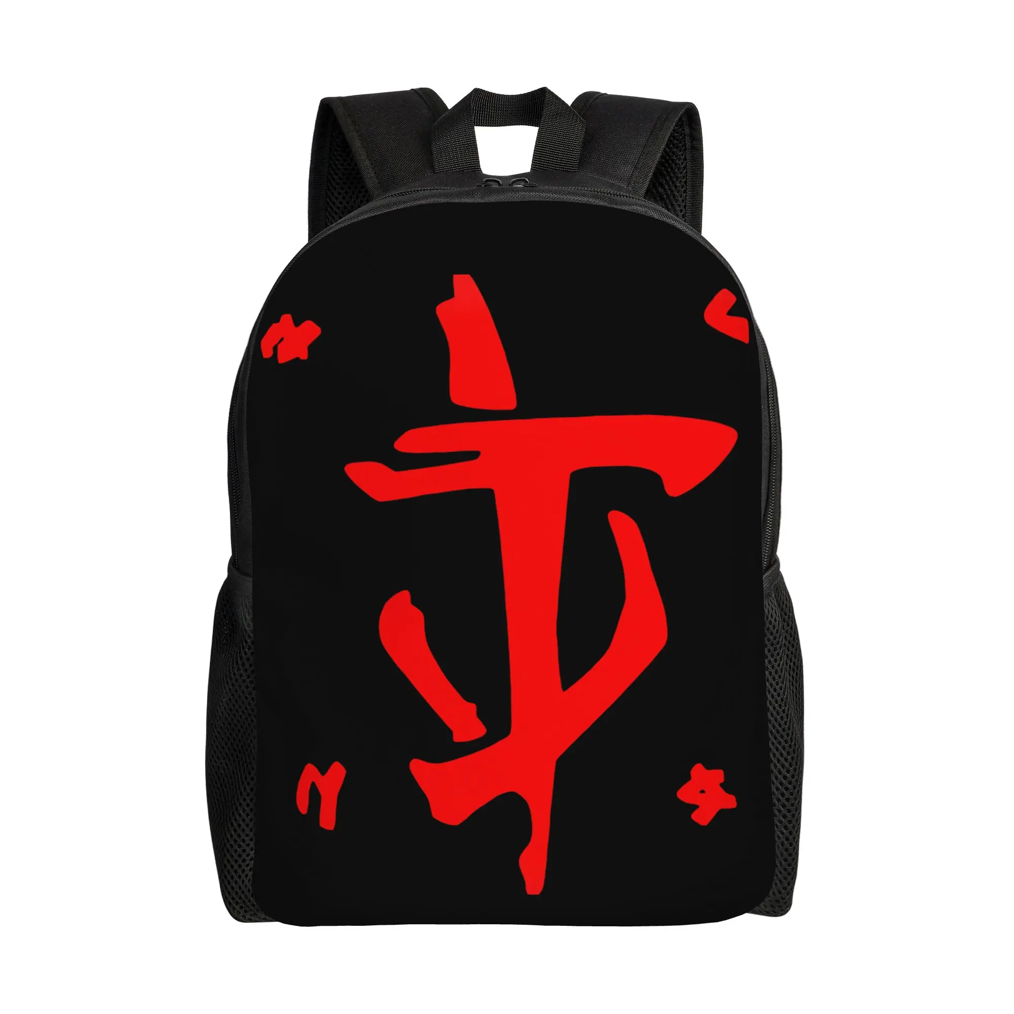 Demon Slayered Backpack Anime Characters College Backpacks Women Funny High School Bags Colorful Lightweight Rucksack