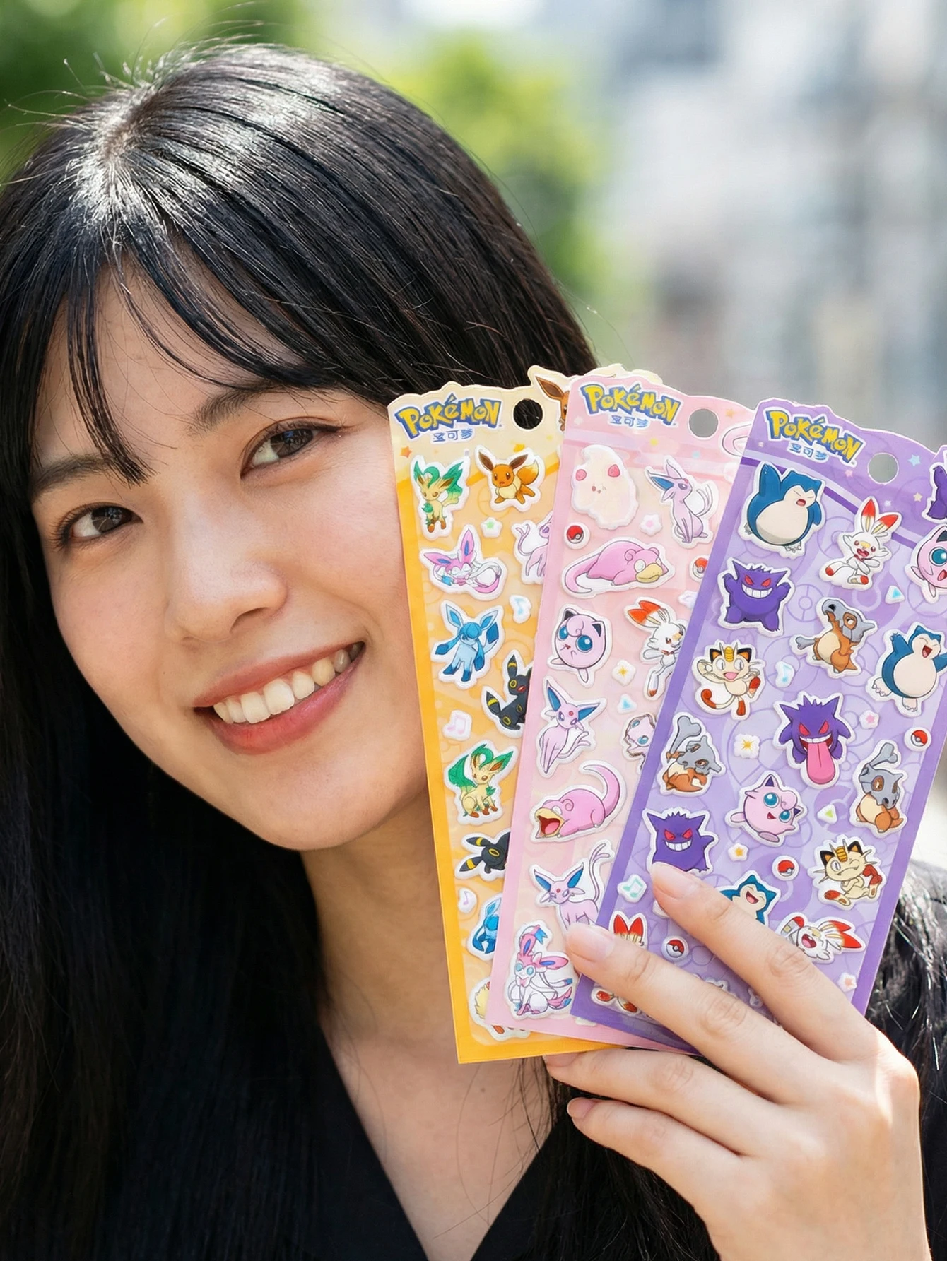 

Рельефные 3D-наклейки Pokémon, объемные наклейки с мультяшными персонажами, 3D-наклейки из пенопласта с Пикачу для детей