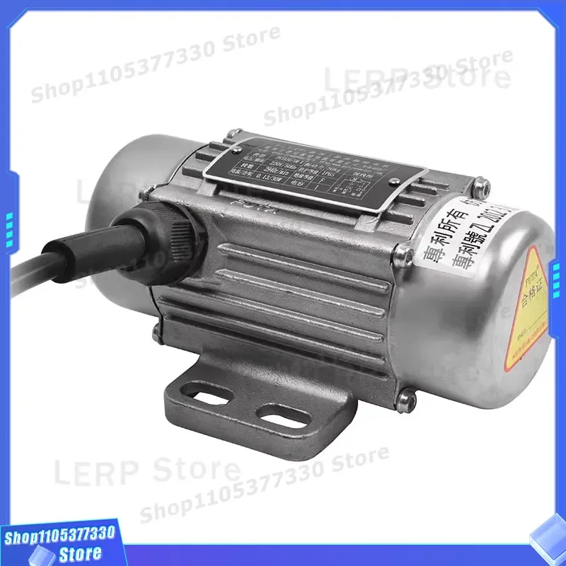 Compact 110V Vibrator Motor AC 0.03kw Stainless Steel 3000rpm 50/60Hz for Hopper Feeder Durable Industrial Shaker 220V 380V