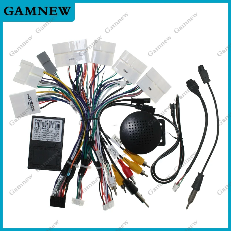 Car 16pin Wiring Harness Adapter Canbus Box Decoder For Renault Clio Captur Taliant Arkana Sandero Duster