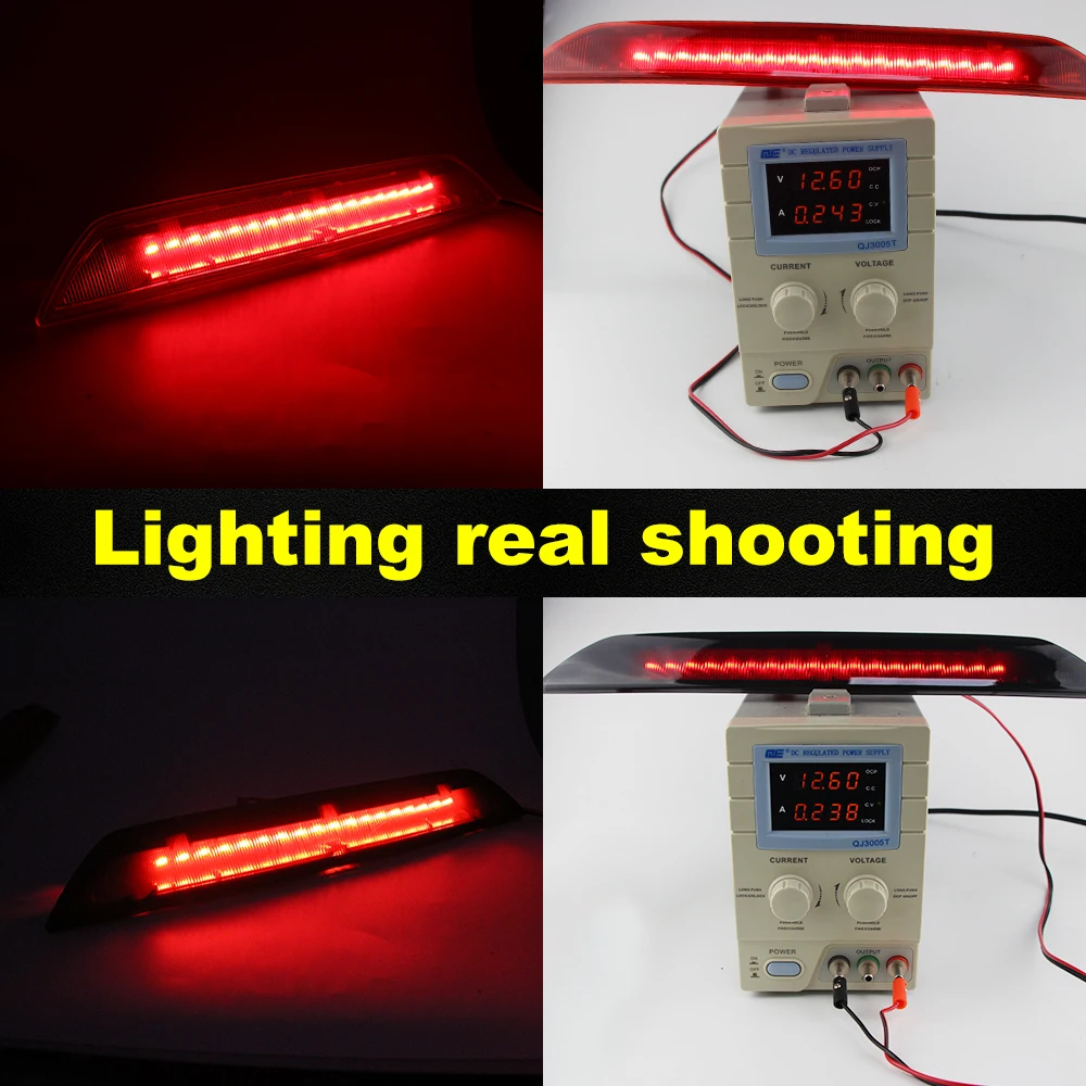 

1PC Car For Ford Tourneo Transit Custom 2012-2020 LED 3RD Third Brake Light High Mount Stop Warnning Lamp OEM#:BK3Z13466A