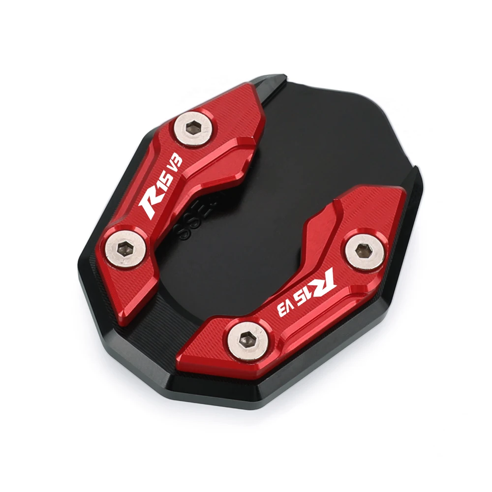 ДЛЯ YAMAHA R15 V3 V4 MT15 XMAX125 XMAX 300 250 125 R 15 MT 15 XMAX300 Боковая подставка Увеличительная пластина Удлинитель подставки 2025 2024 23