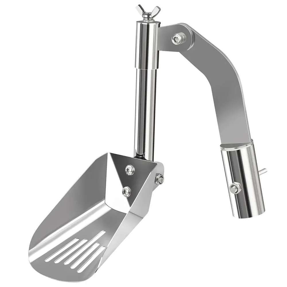 Home Cleaning Shovels Efficient Gutter Cleaning Tools Stainless Steel Rustproof Multifunctional for Removing Leaves and Debris