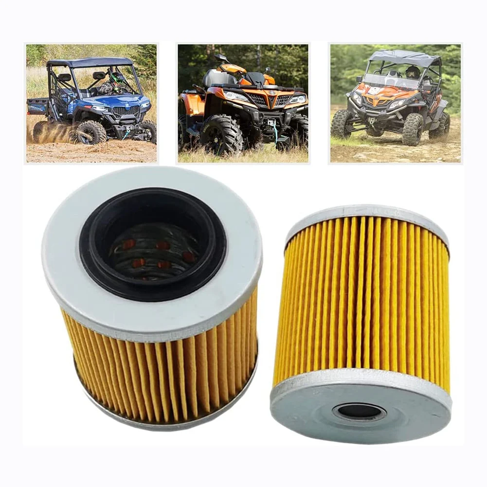 4 pçs filtro de óleo da motocicleta para cf moto cf500 400 500cc cforce zforce 800cc cf800 x8 atv utv peças 0800- 011300 -0004