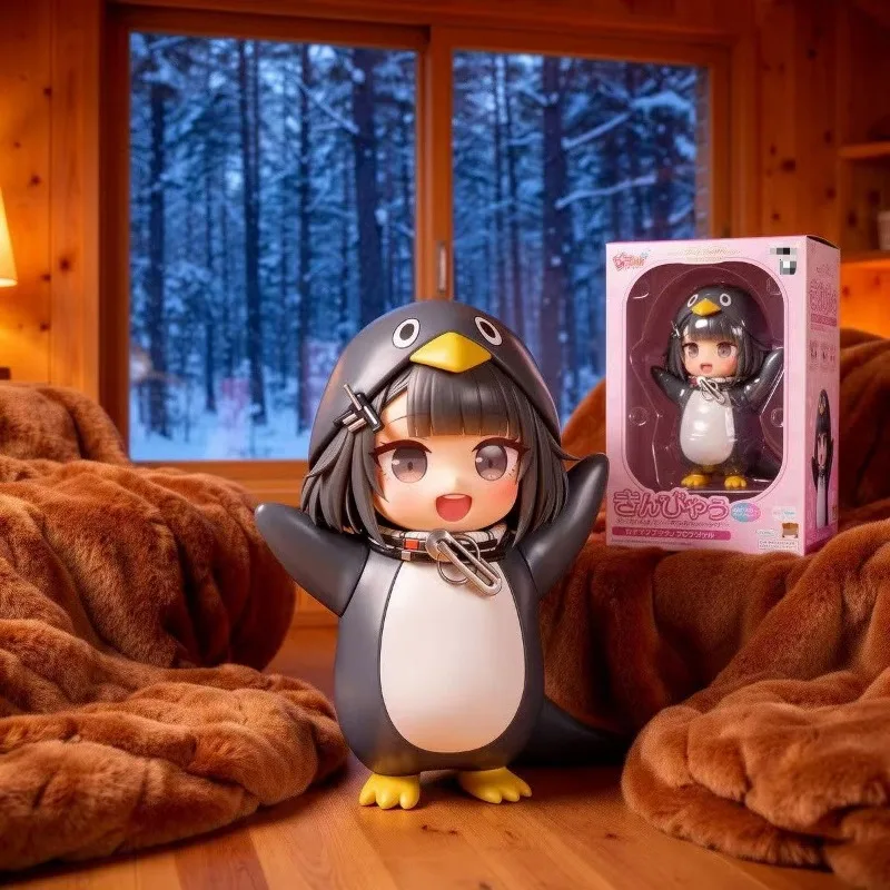 2026 Goo Goo Gaga Kleiner Pinguin-Administrator Handheld-Ark-Terminal Modell Deko-Spielzeugpuppe Geburtstagsgeschenk