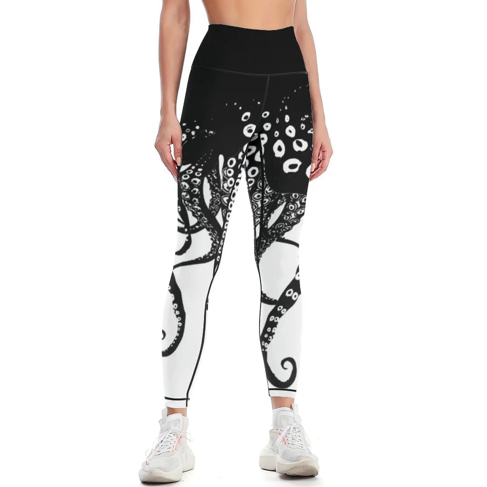 

Tentacles Love Leggings high waist Women's push up Womens Leggings