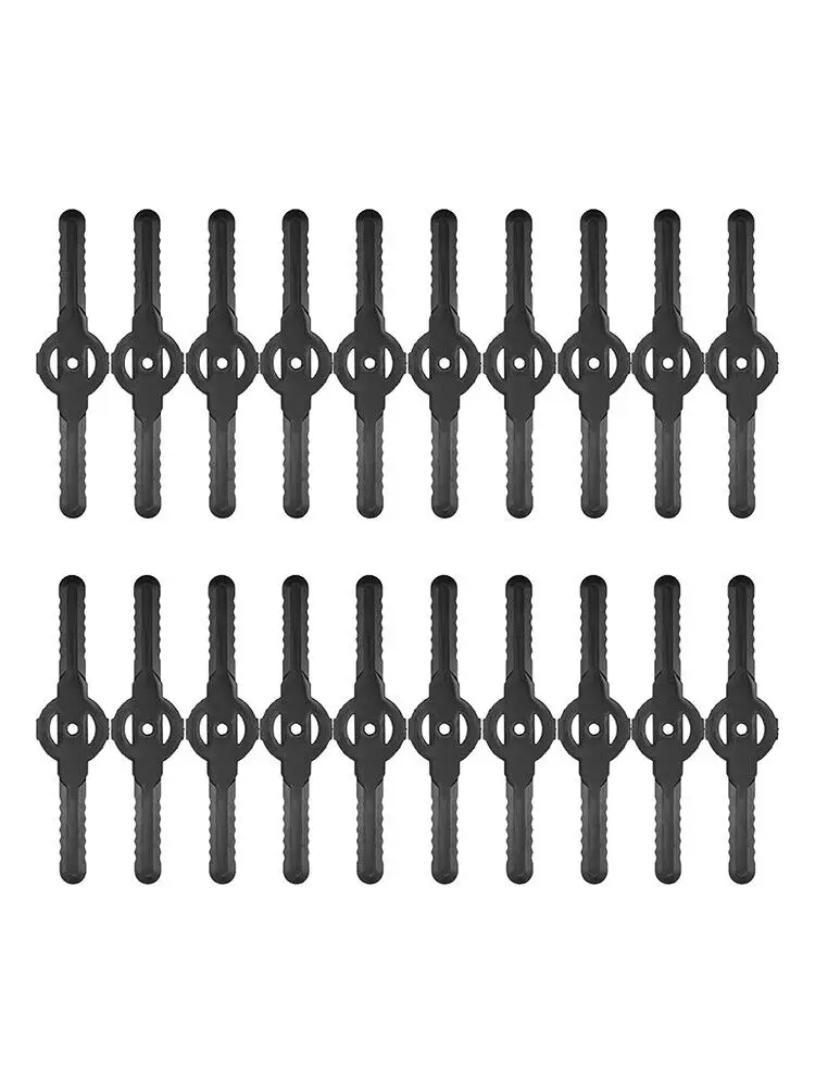 20PCS Plastic Grass Trimmer Blades Replacement Set for Cordless Garden Tool Strimmer Cutter Blade Set