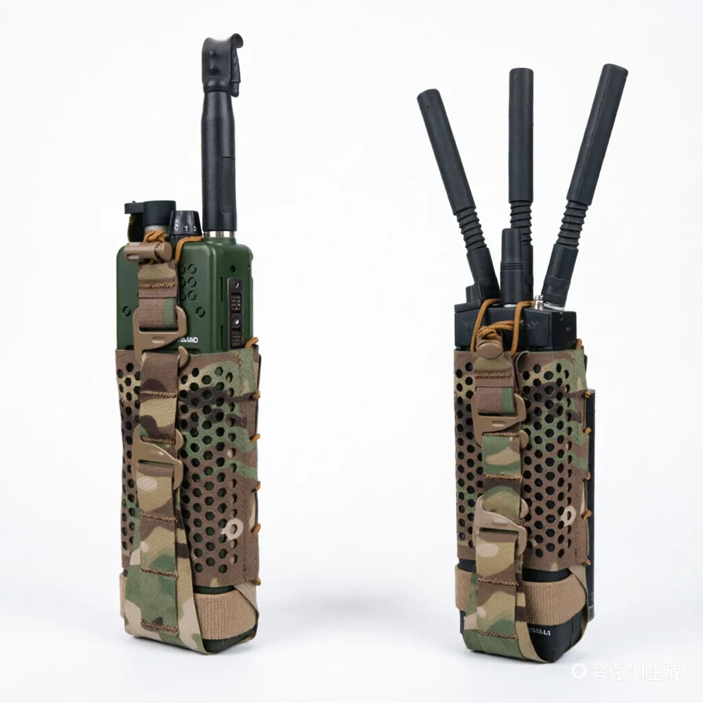 MPU5 ARC Tactical Walkie-Talkie Dummy Model AR-152 Radio Pouch Universal MOLLE Bag for Outdoor Airsoft Shooting Training Gear view 5
