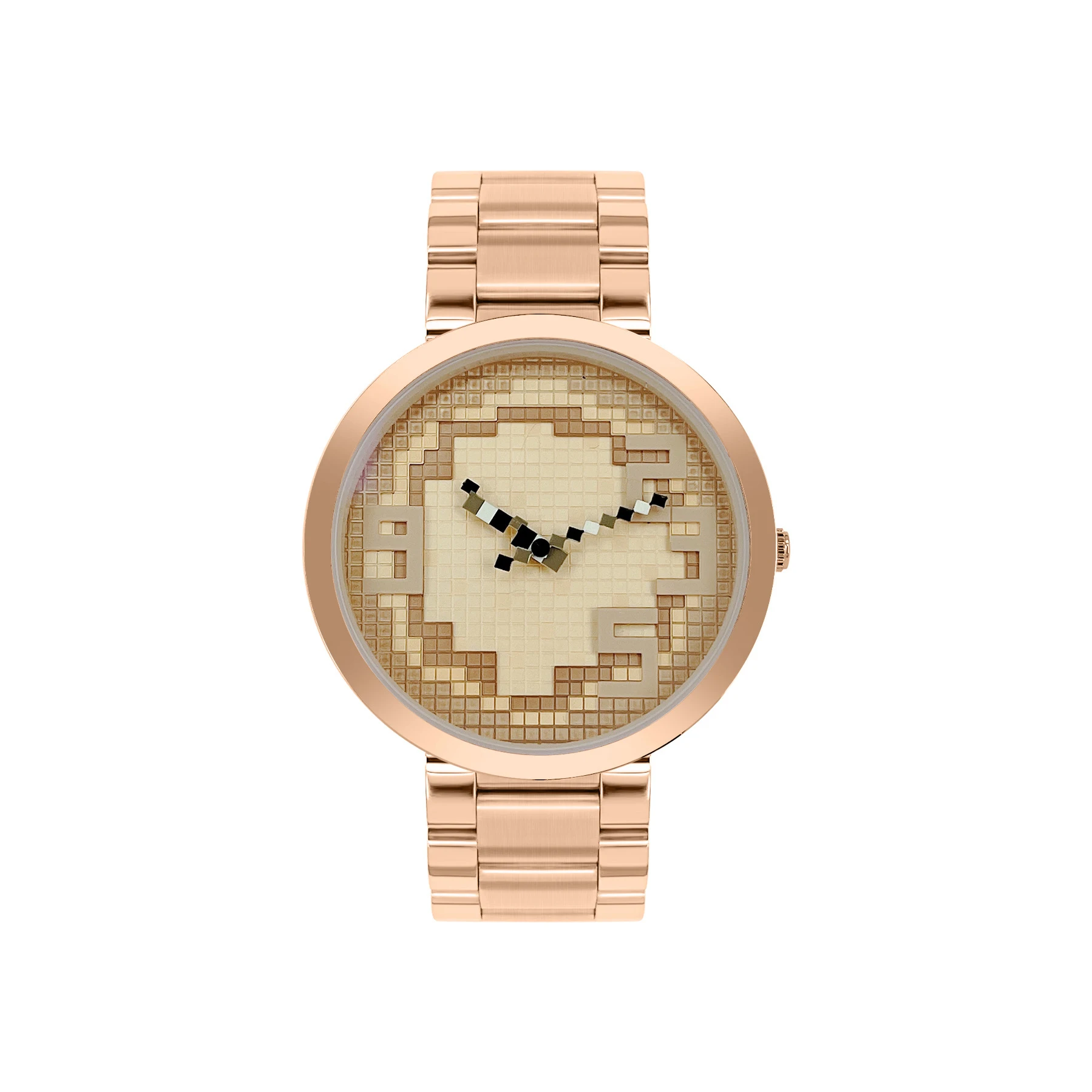 ZH159 Casual and fashionable Men watch mosaic waterproof design quartz watch cool clock gift，watches for man