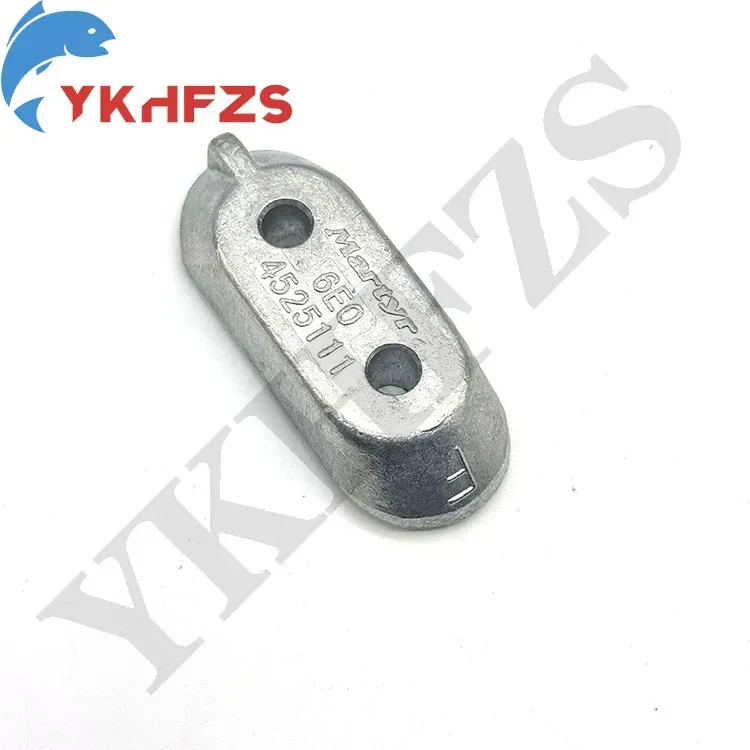 

65W-45251 анод 6E0-45251-11 для подвесного мотора YAMAHA 8-60 л.с. 2T 4T Parsun Hidea Powertec 65W-45251-00, детали лодочного двигателя